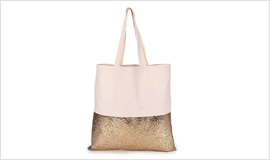 Bolsa Lara Glitter Dourada